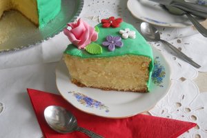Desert tort Pajistea cu flori - 5 ani de bucataras