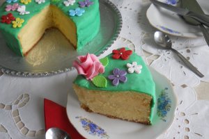 Desert tort Pajistea cu flori - 5 ani de bucataras