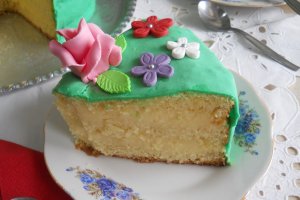 Desert tort Pajistea cu flori - 5 ani de bucataras