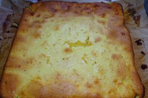 Desert placinta cu foaie turnata si branza de oaie si smantana