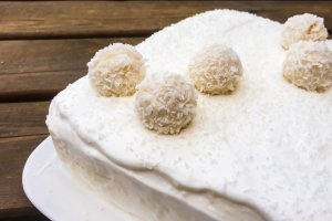 Desert prajitura Raffaello