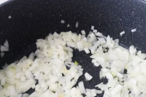 Musaca de cartofi cu carne tocata de pui