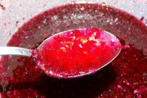 Dulceata de trandafiri, varianta cu apa plata
