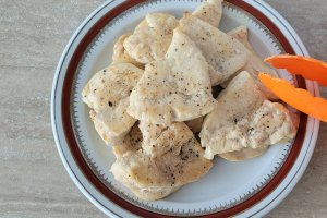 Piept de pui cu spanac in sos de smantana