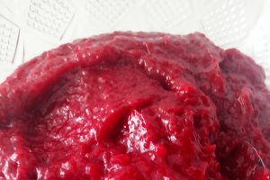 Desert prajitura cu foi si crema din budinca cu visine