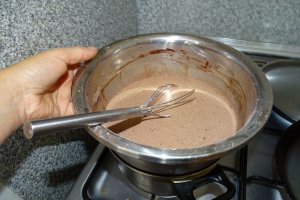 Reteta de budinca cu cacao si ciocolata