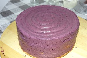 Reteta de tort Irina cu crema de afine de padure