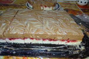 Reteta de prajitura cu zmeura si dulce de leche