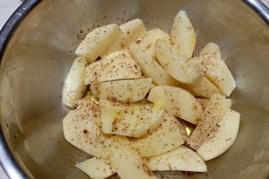 Reteta de rasol la cuptor, cu cartofi