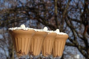 Reteta de mousse au chocolat cu Irish cream liqueur