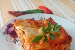 Reteta de lasagna cu carne de porc
