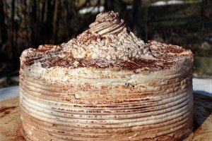 Reteta de tort cu doua blaturi