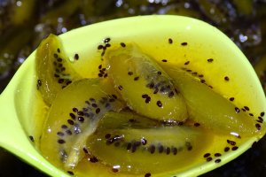 Reteta de dulceata cu kiwi si suc de mandarine
