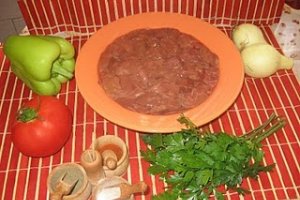 Chicken liver with onion