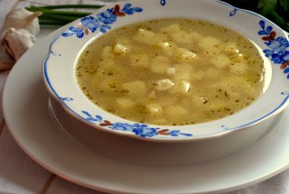 Reteta de supa ceha de usturoi (Česnečka) Reteta nr.11 din top Best Soups the World