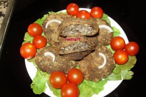 Chiftelute de pui cu ciuperci si cascaval