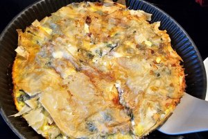 Reteta de placinta turta cu spanac si feta