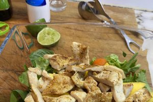 Reteta de salata de pui cu mango