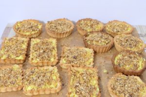 Reteta de tarta cu crema de vanilie krant si smochine