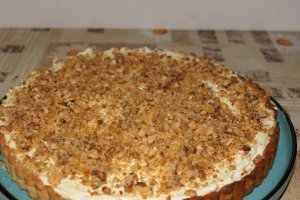 Reteta de tarta cu crema de vanilie krant si smochine