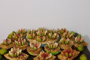 Reteta de tarta cu crema de vanilie krant si smochine