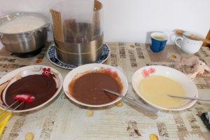 Reteta tort trio de ciocolata - Cristiana