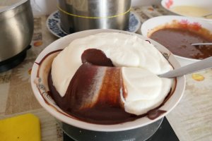 Reteta tort trio de ciocolata - Cristiana