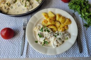 Reteta de cotlet de porc in sos, la cuptor