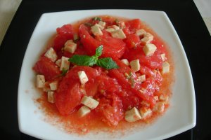 Salata de rosii cu menta