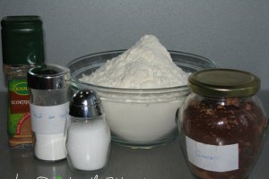 Thumbprint chocolate cookies
