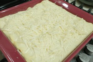 Reteta de lasagna cu carne de curcan, ciuperci si spanac