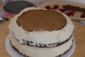 Reteta de tort cu jeleu de zmeura si de ness