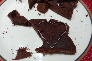 Reteta de prajitura cu inimioare si crema de zmeura