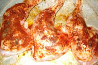 Pui cu orez cu legume şi ciuperci
