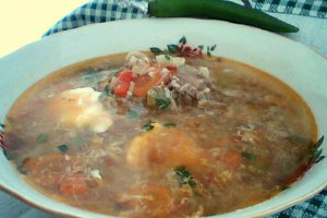 Ciorba taraneasca de porc