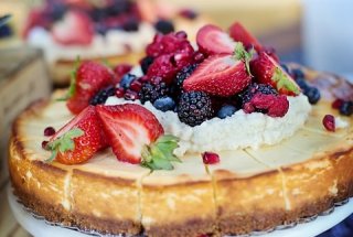 Cheesecake cu coacere reteta clasica la cuptor
