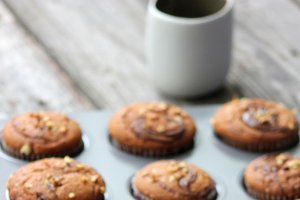 Briose delicioase cu nutella, reteta simpla si usoara