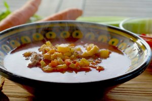 Gulyásleves -Supa gulas ungureasca reteta nr. 16 din Top Best Soups in the World