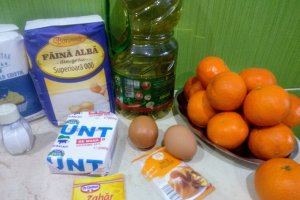 Prăjitura răsturnată cu clementine - Desert aromat si fraged