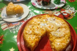 Prăjitura răsturnată cu clementine - Desert aromat si fraged