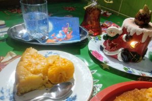 Prăjitura răsturnată cu clementine - Desert aromat si fraged