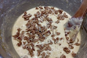 Prajitura cu mere, afine, banana si nuci - Reteta rapida si delicioasa