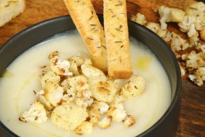 Supă cremă de conopidă - Deliciu fin și cremos