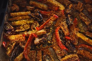 Legume crocante la cuptor în crustă de panko - Cea mai bună si simplă rețetă de post