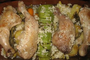 Legume aromate la cuptor