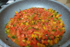 Menemen - Omleta turceasca plina de savoare
