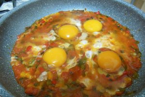 Menemen - Omleta turceasca plina de savoare