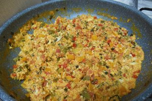Menemen - Omleta turceasca plina de savoare