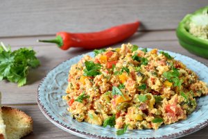 Menemen - Omleta turceasca plina de savoare