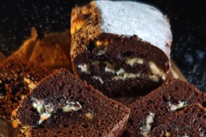 Chec cu cacao și ciocolată albă - Desert rapid și delicios